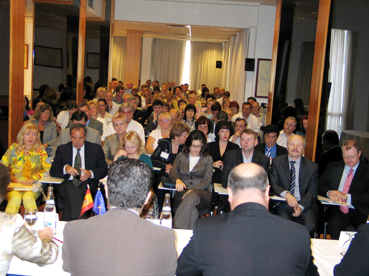 Открытие пятой международной конференции «Высокие медицинские технологии XXI века» 30 октября 2006 года