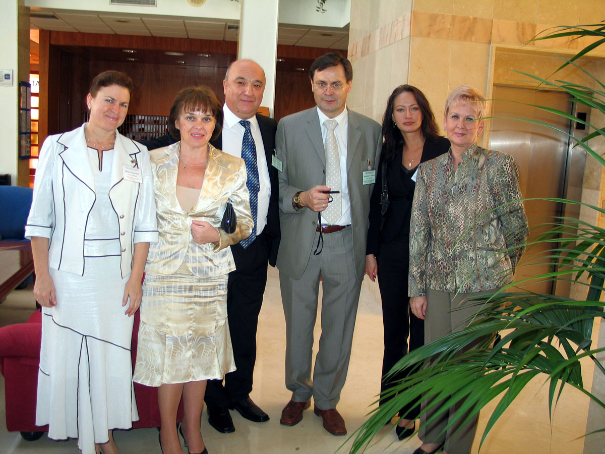 Открытие пятой международной конференции «Высокие медицинские технологии XXI века» 30 октября 2006 года