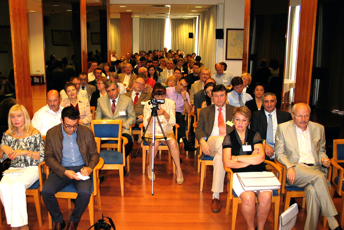 Открытие одиннадцатой международной конференции «Высокие медицинские технологии XXI века» 22 октября 2012 года
