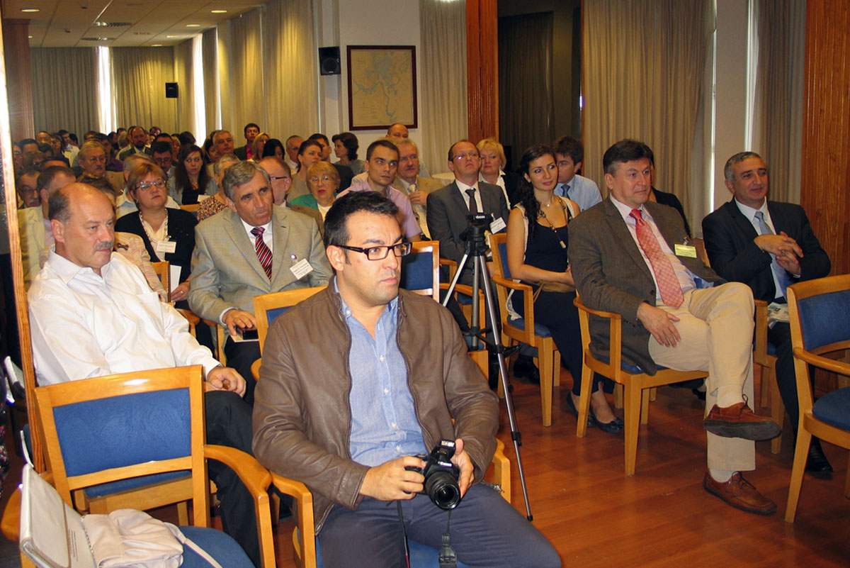Открытие одиннадцатой международной конференции «Высокие медицинские технологии XXI века» 22 октября 2012 года