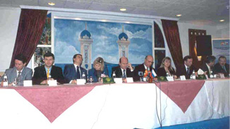 Открытие Первой конференции «Высокие медицинские технологии ХХI века» 2002 г.